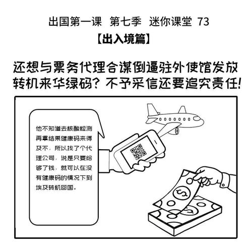 倒逼駐外使館發放綠碼？票務代理合作風險與責任追究警示